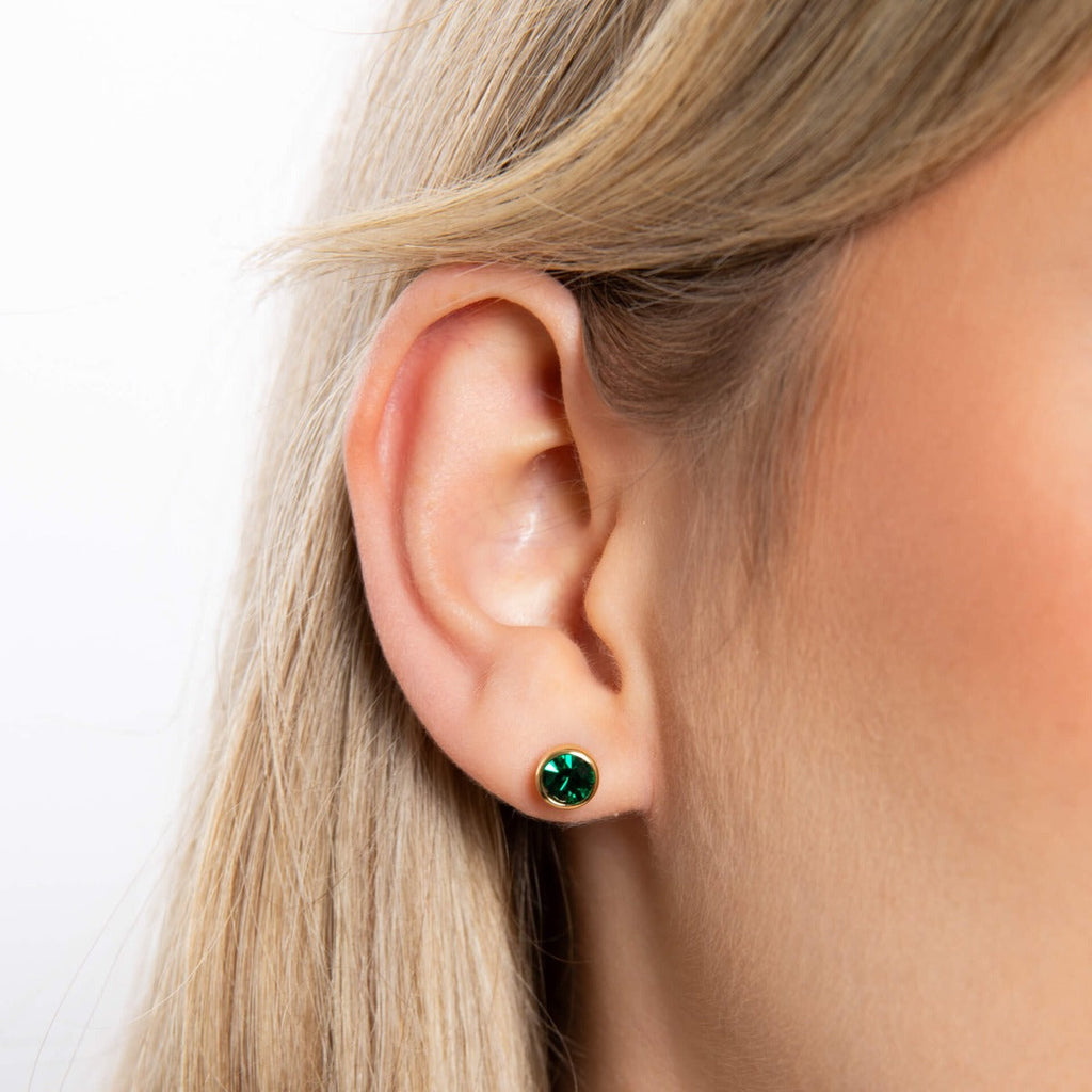 Beginnings Crystal Birthstone Earrings