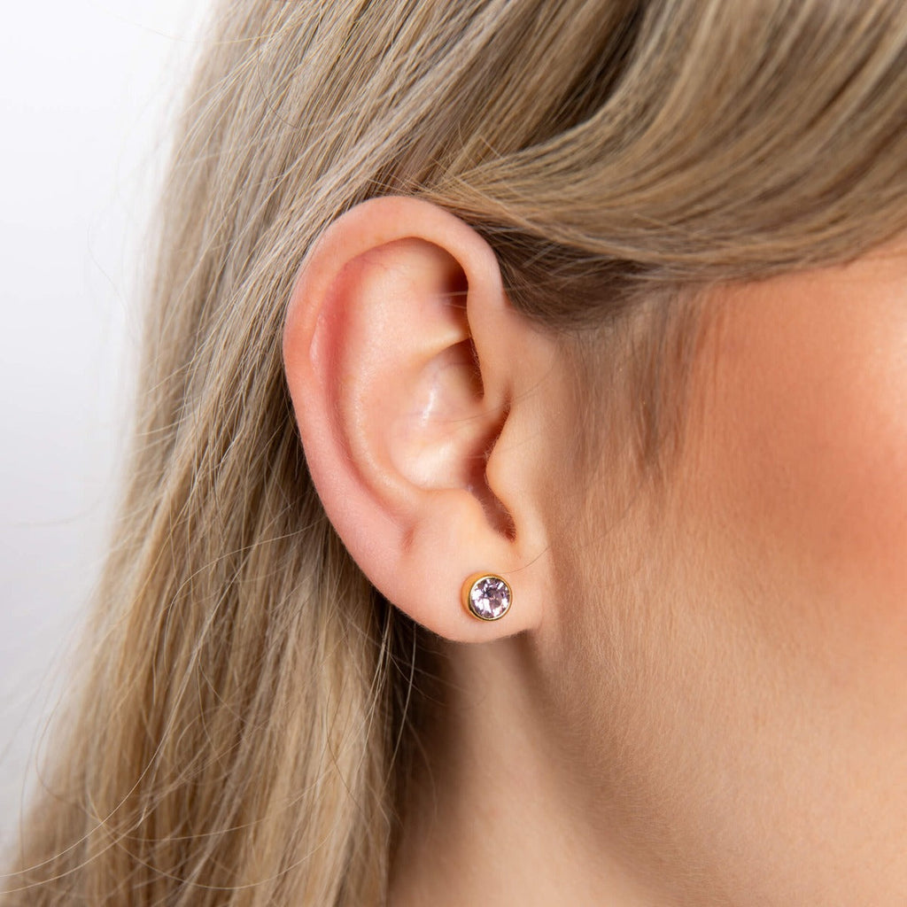 Beginnings Crystal Birthstone Earrings