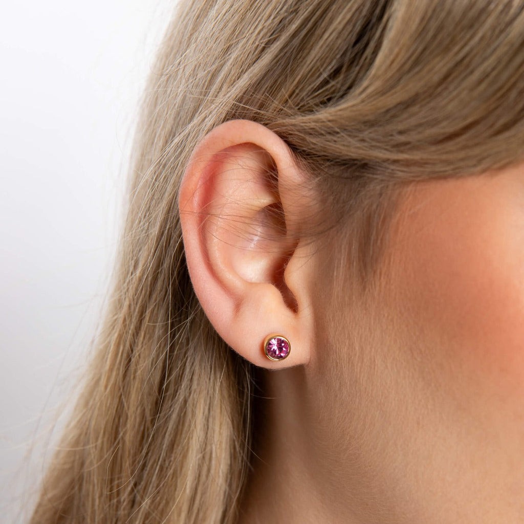 Beginnings Crystal Birthstone Earrings