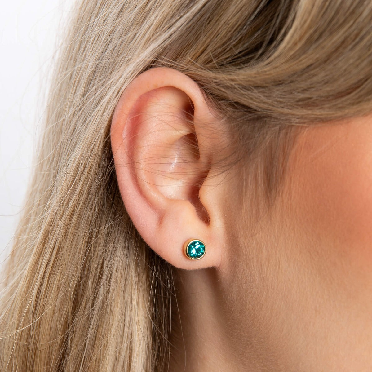 Beginnings Crystal Birthstone Earrings