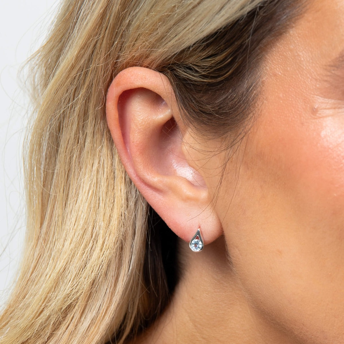 Beginnings Teardrop Stud Earrings