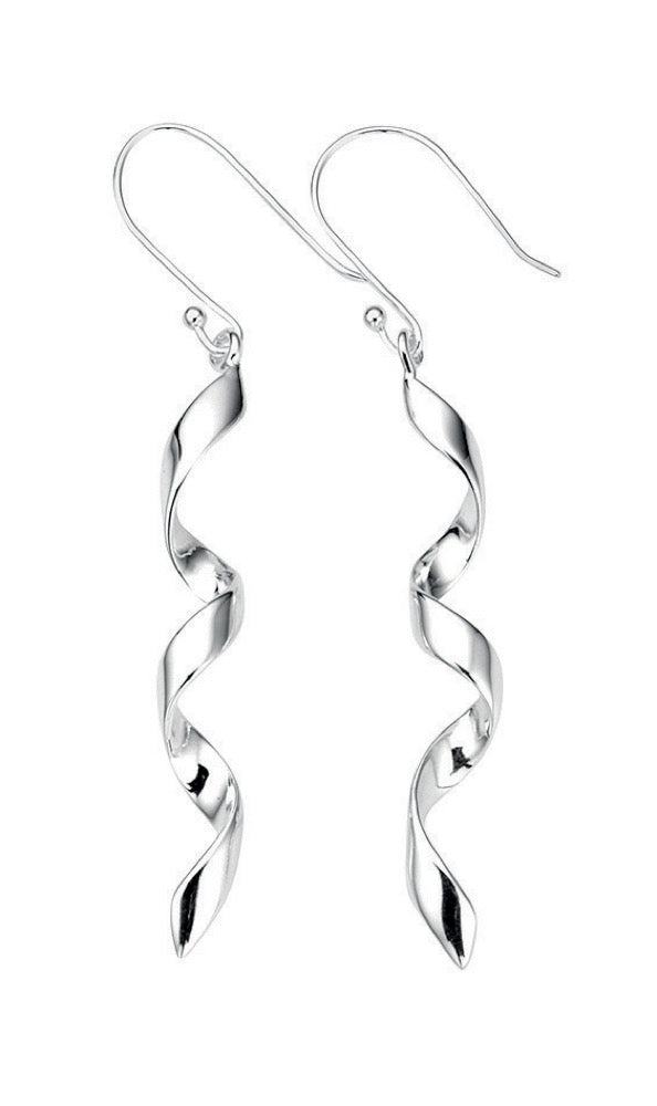 Beginnings Swirl Drop Earrings