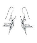 Beginnings Hummingbird Drop Earrings