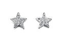 Beginnings Star Stud Earrings with Cubic Zirconia