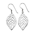 Beginnings Cut Out Leaf Drop Earrings