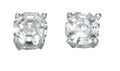 Beginnings Faceted Stud Earrings with Cubic Zirconia