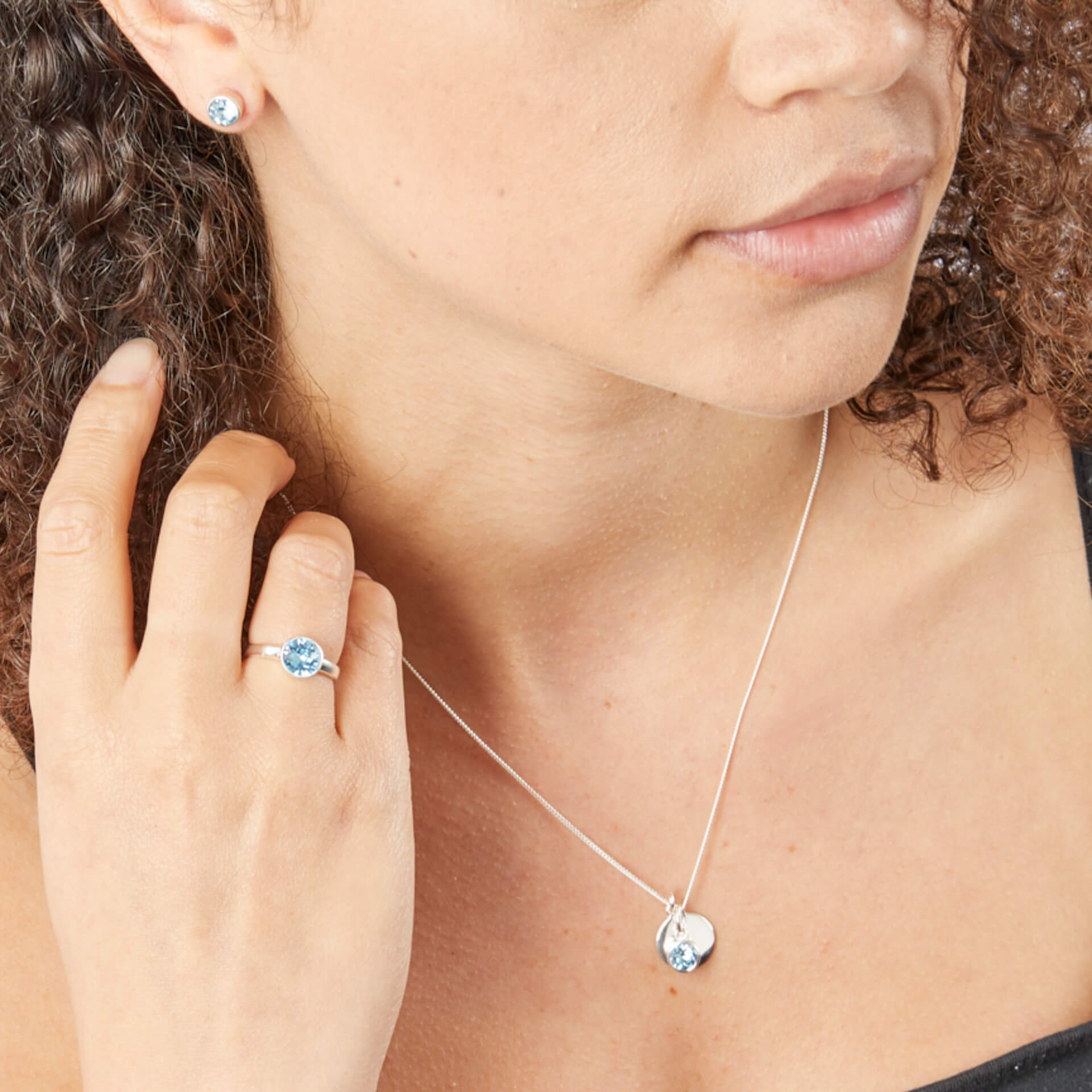 Beginnings Crystal Birthstone Earrings