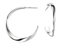 Beginnings Twisted Solid Hoop Earrings