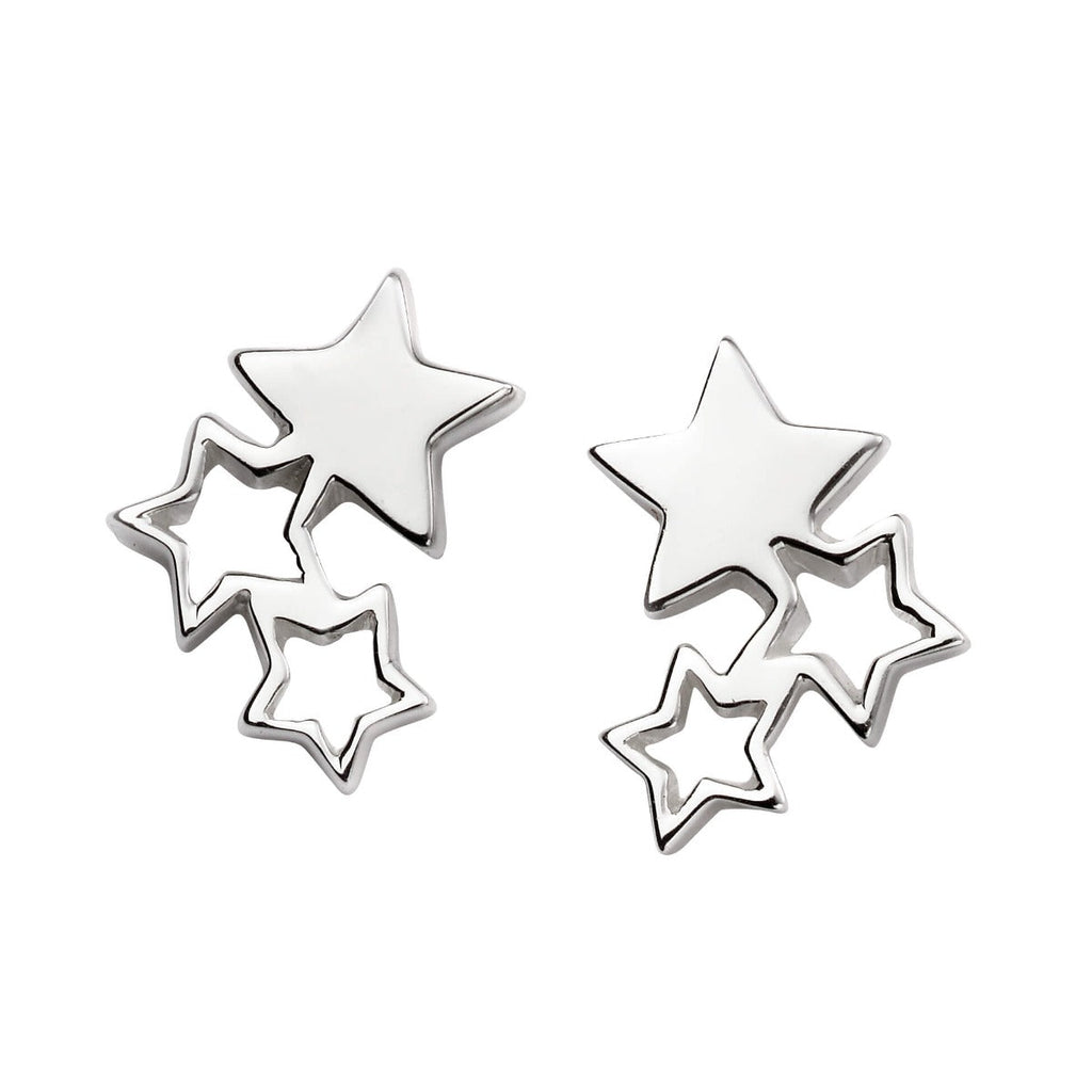 Beginnings Triple Star Stud Earrings