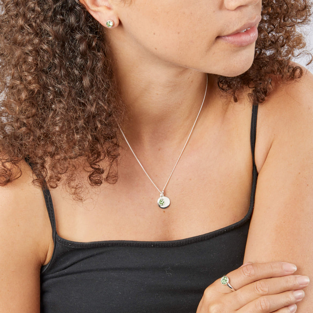 Beginnings Crystal Birthstone Earrings