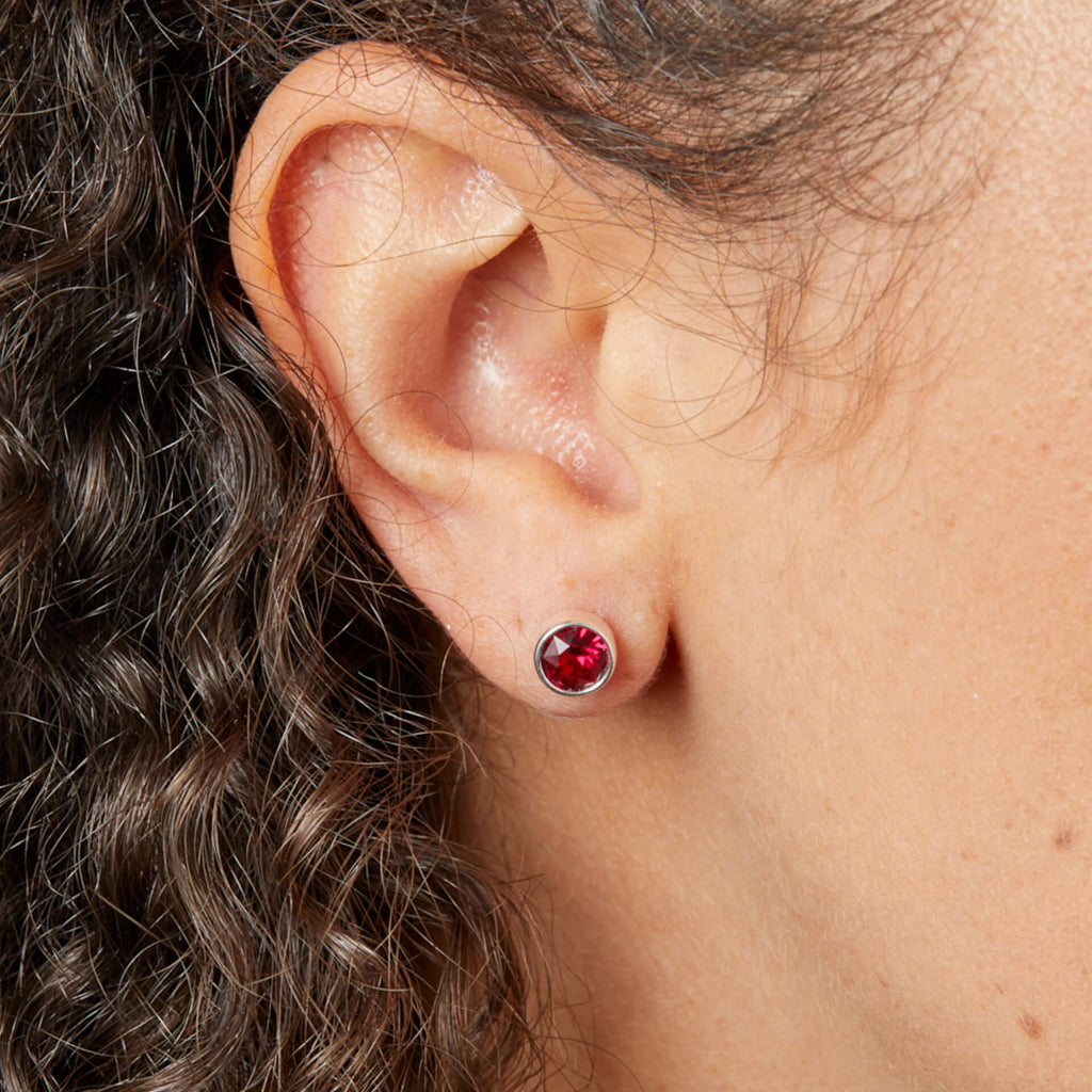 Beginnings Crystal Birthstone Earrings