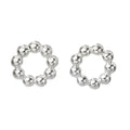 Beginnings Circle Ball Stud Earrings