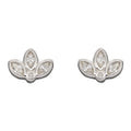 Beginnings Lotus Flower Stud Earrings