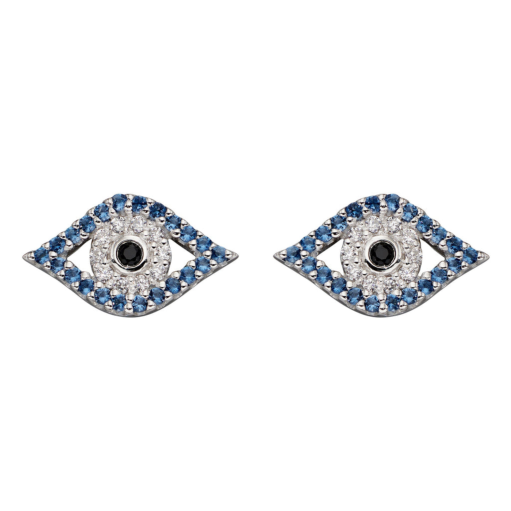 Beginnings Evil Eye Stud Earrings