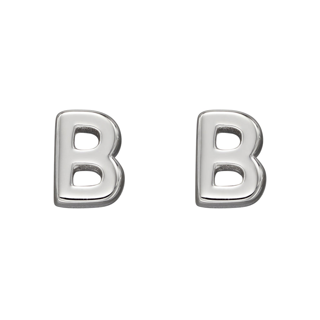 Beginnings Initial Stud Earrings