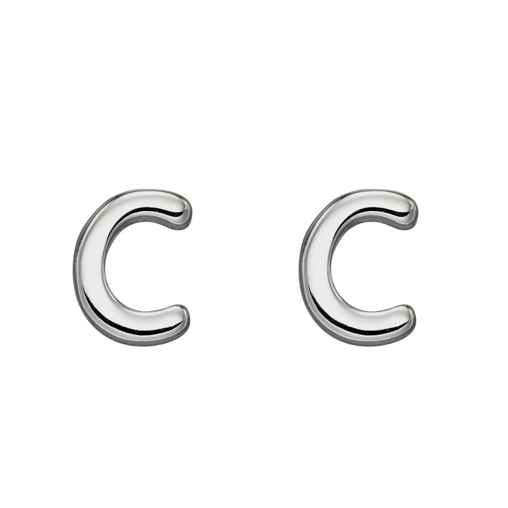 Beginnings Initial Stud Earrings