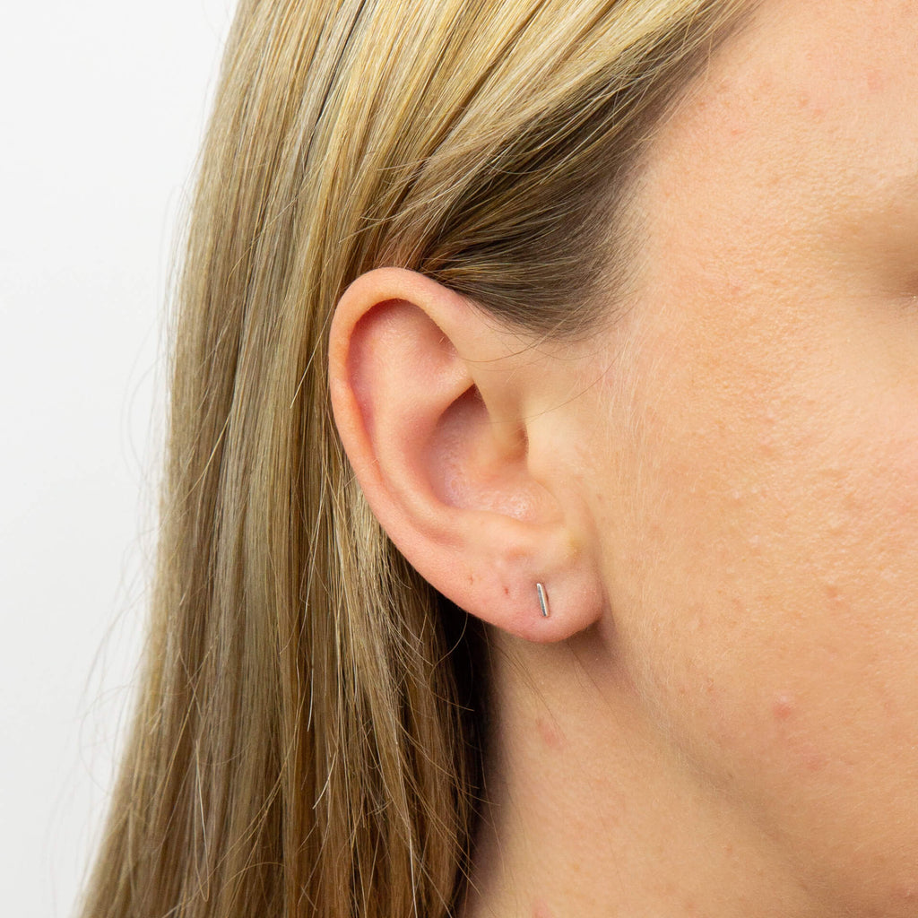 Beginnings Initial Stud Earrings