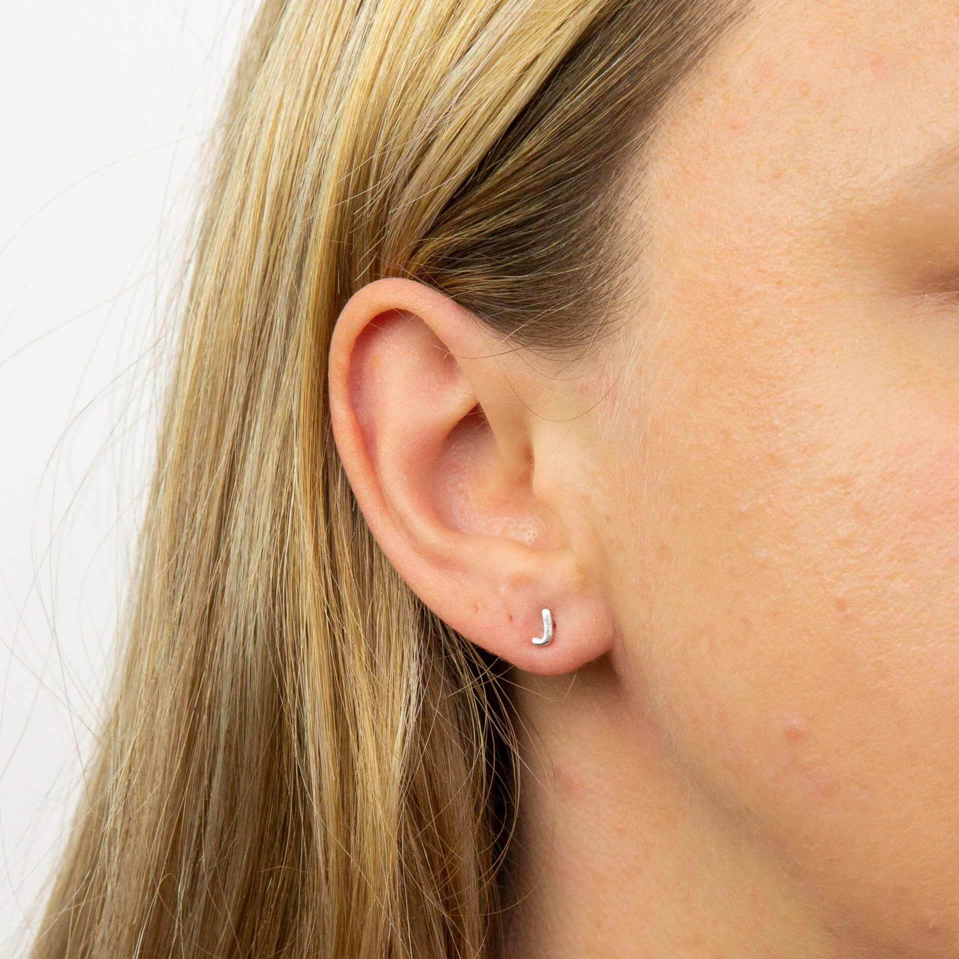 Beginnings Initial Stud Earrings