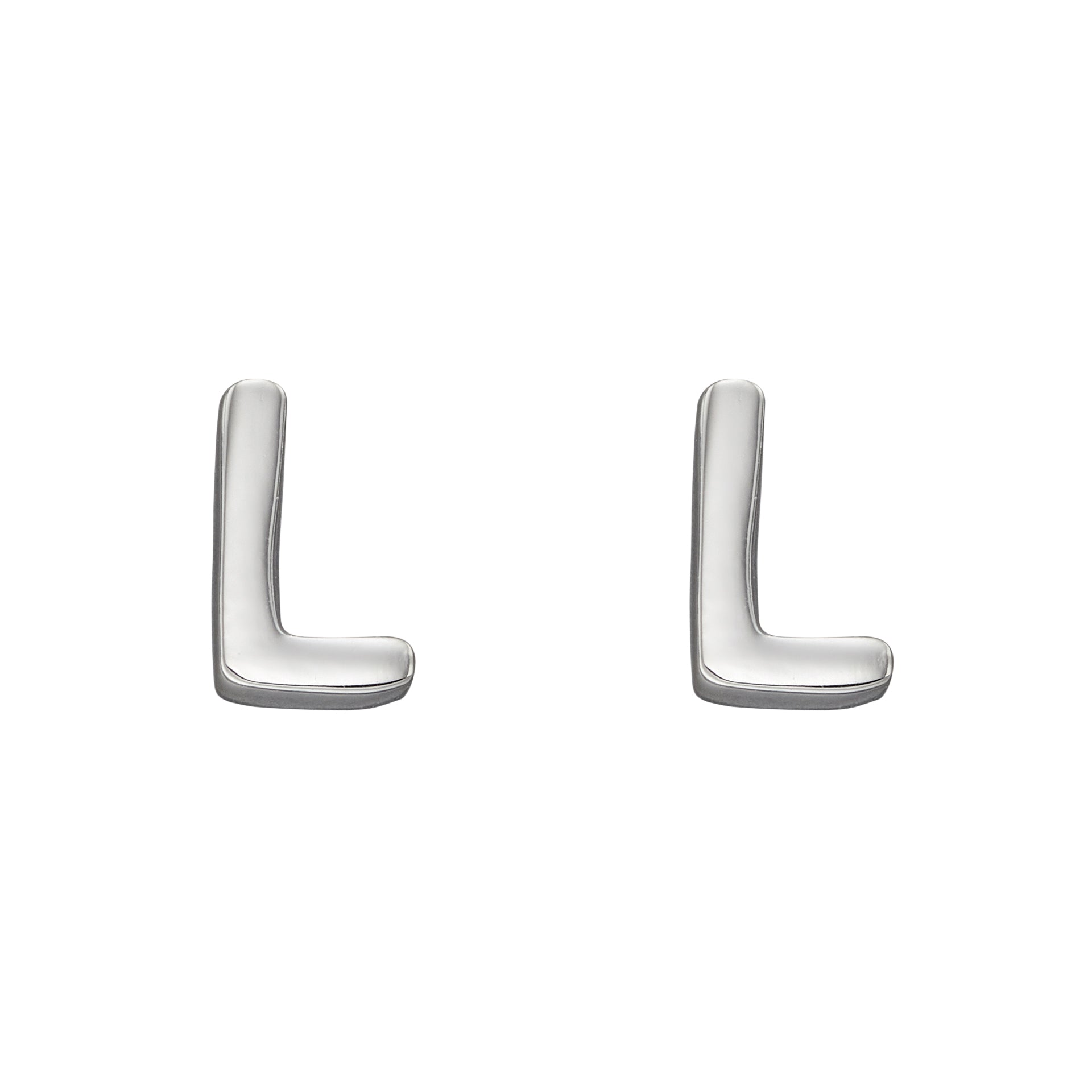 Beginnings Initial Stud Earrings