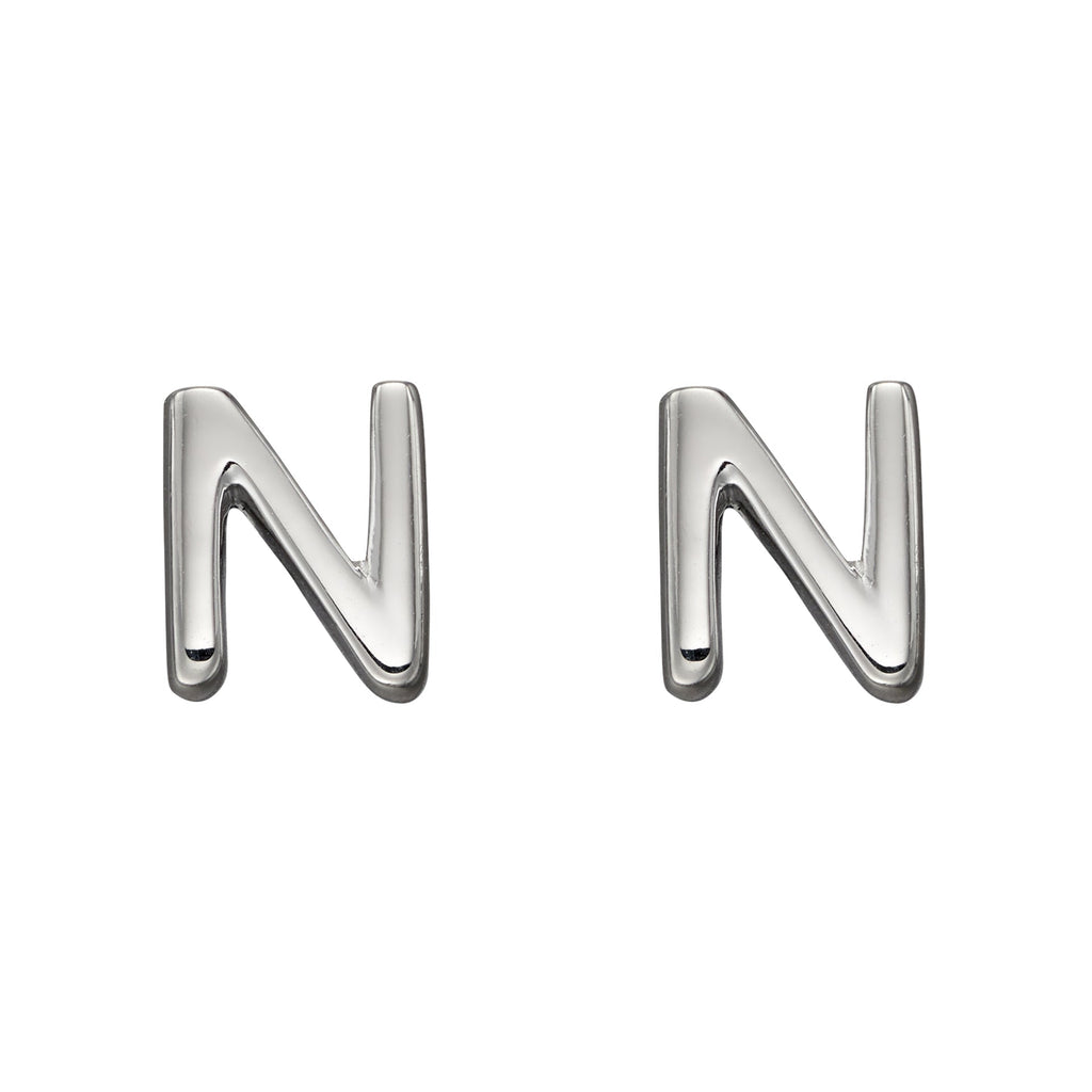 Beginnings Initial Stud Earrings