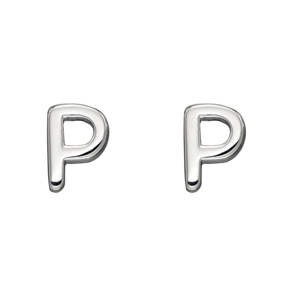 Beginnings Initial Stud Earrings