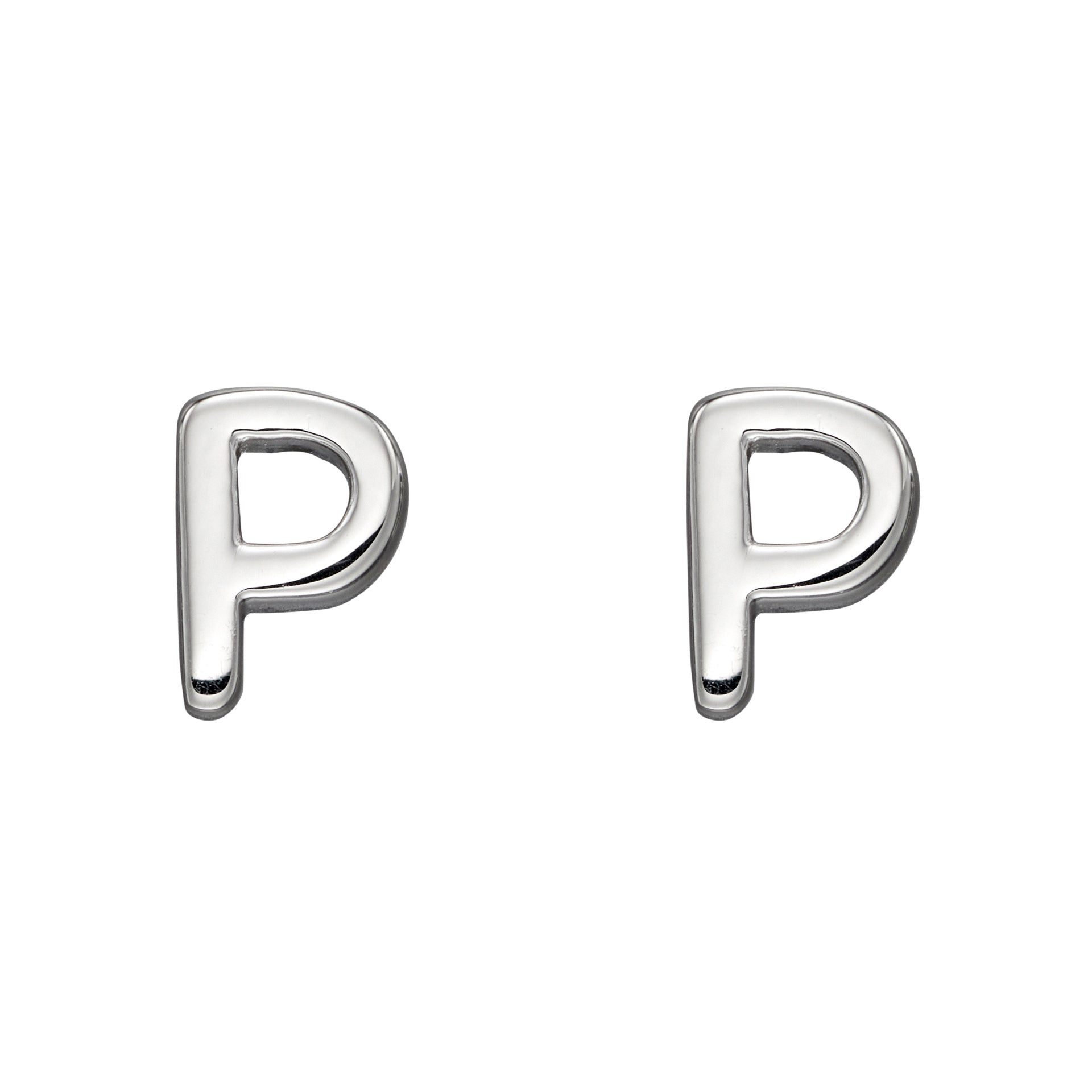 Beginnings Initial Stud Earrings