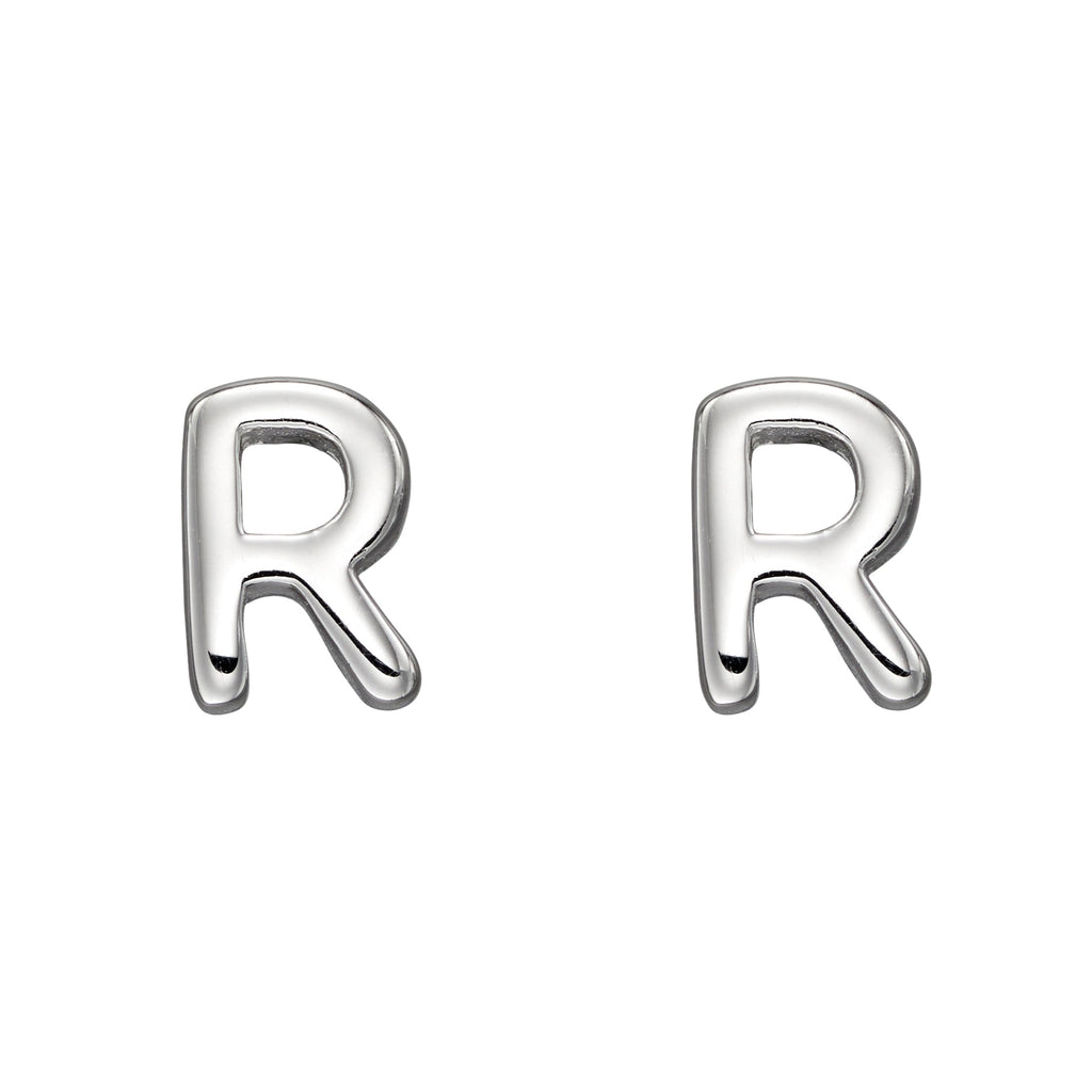 Beginnings Initial Stud Earrings