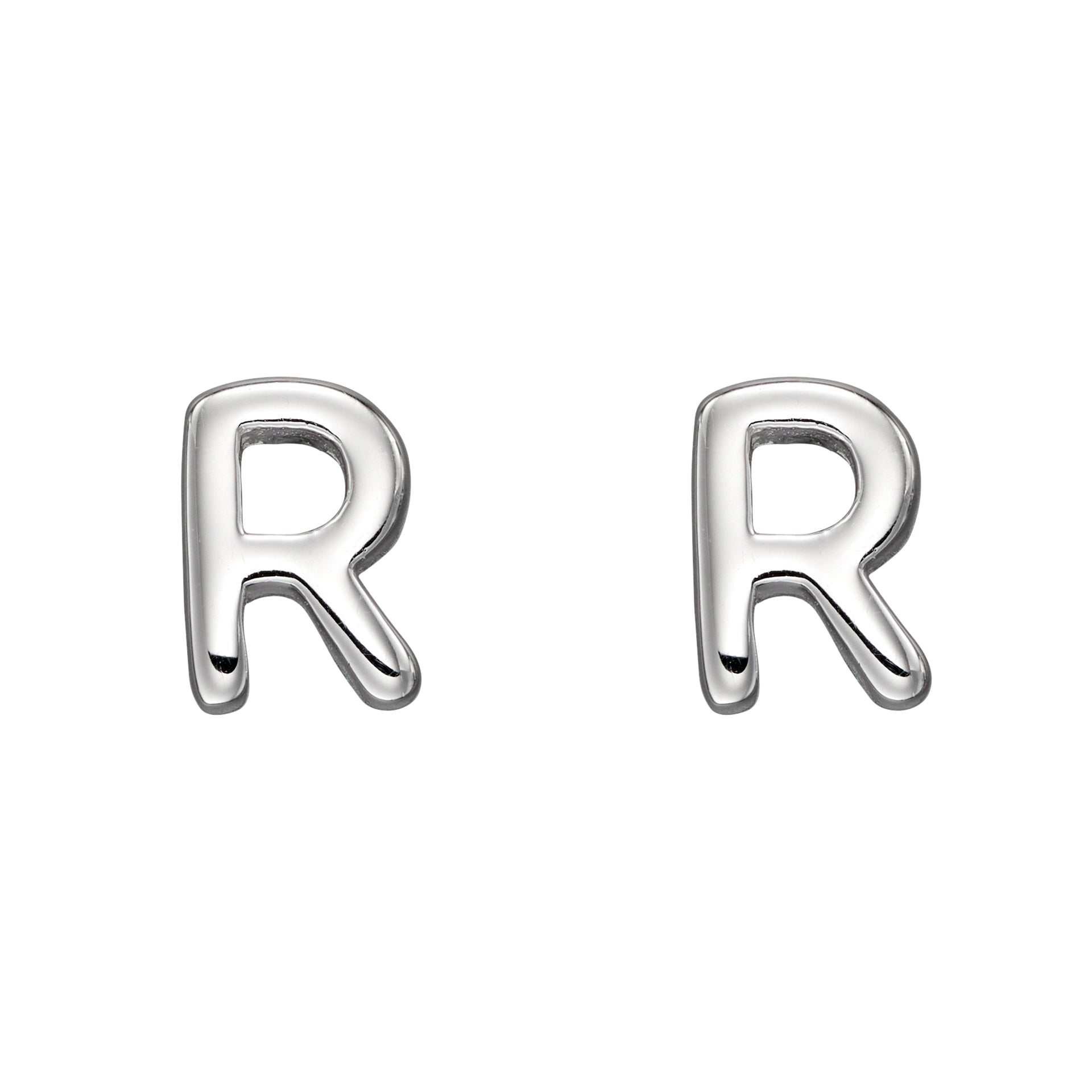Beginnings Initial Stud Earrings