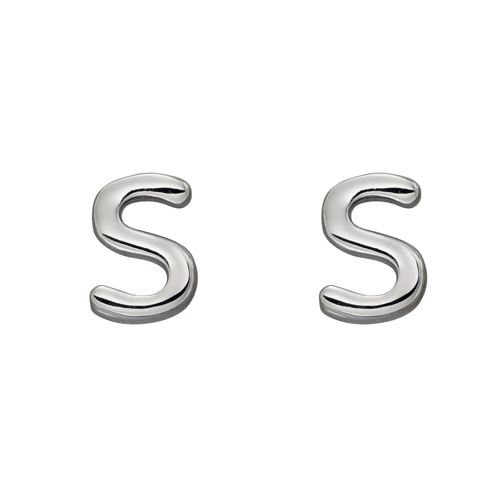 Beginnings Initial Stud Earrings