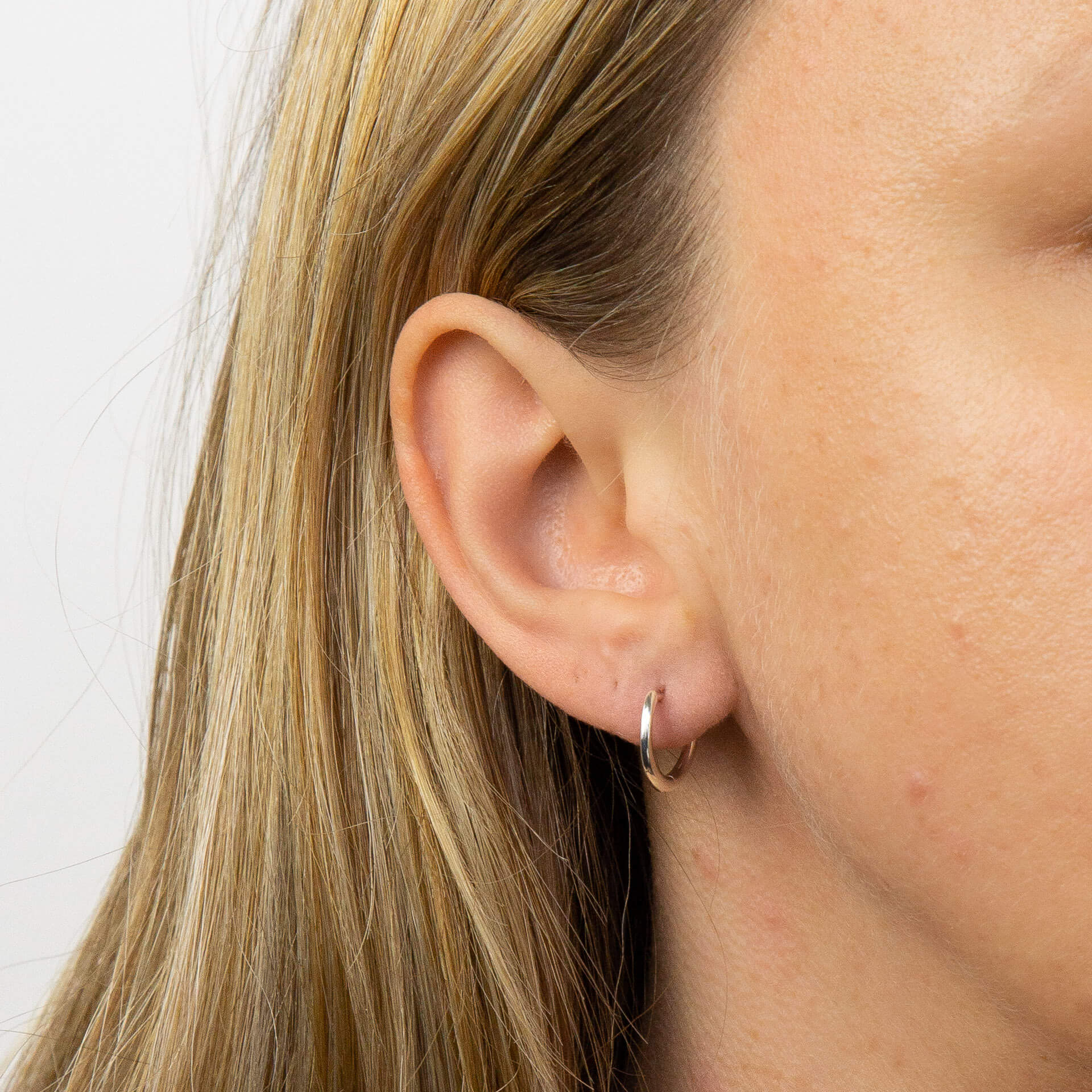 Beginnings Hinged Hoop Earrings