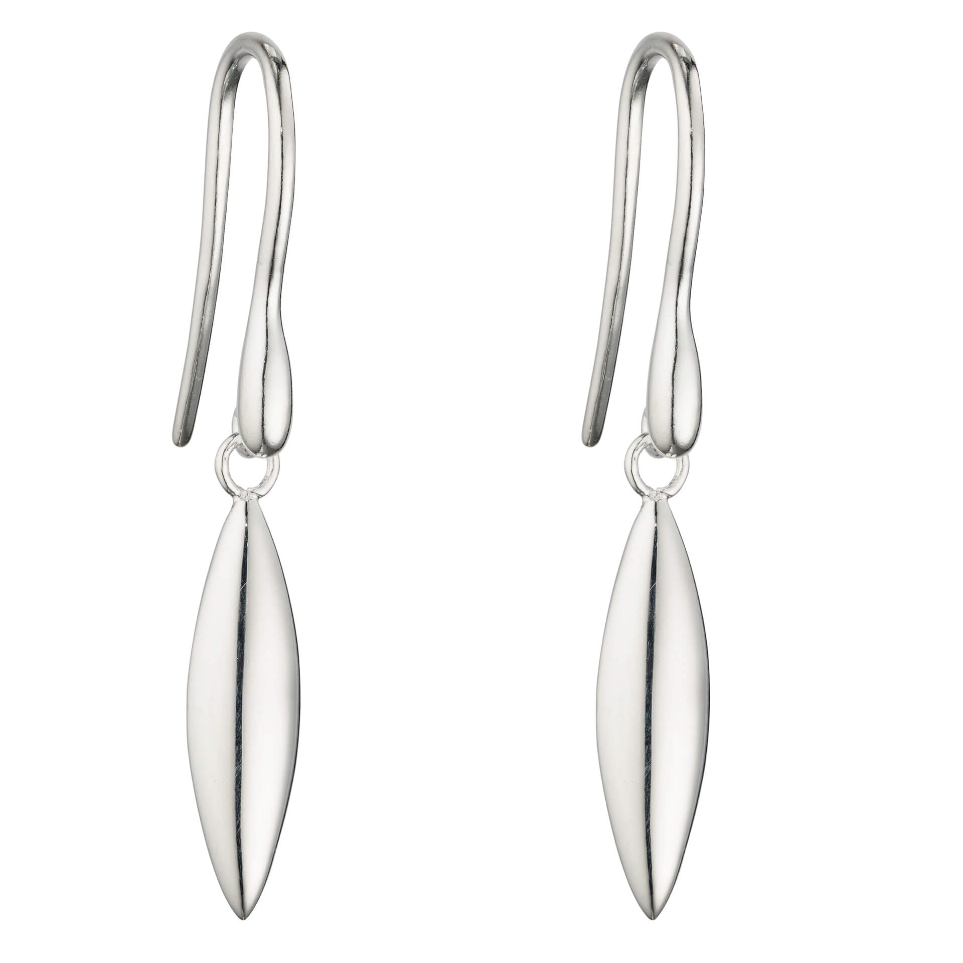 Beginnings Navette Shaped Drop Earrings