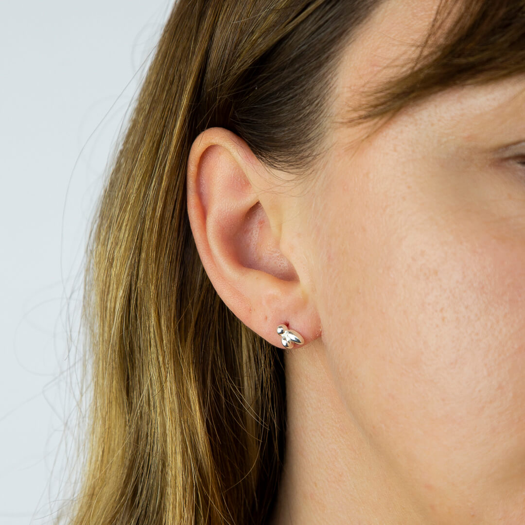 Beginnings Flower Bud Stud Earrings