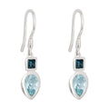Beginnings Iris Petal Drop Earrings