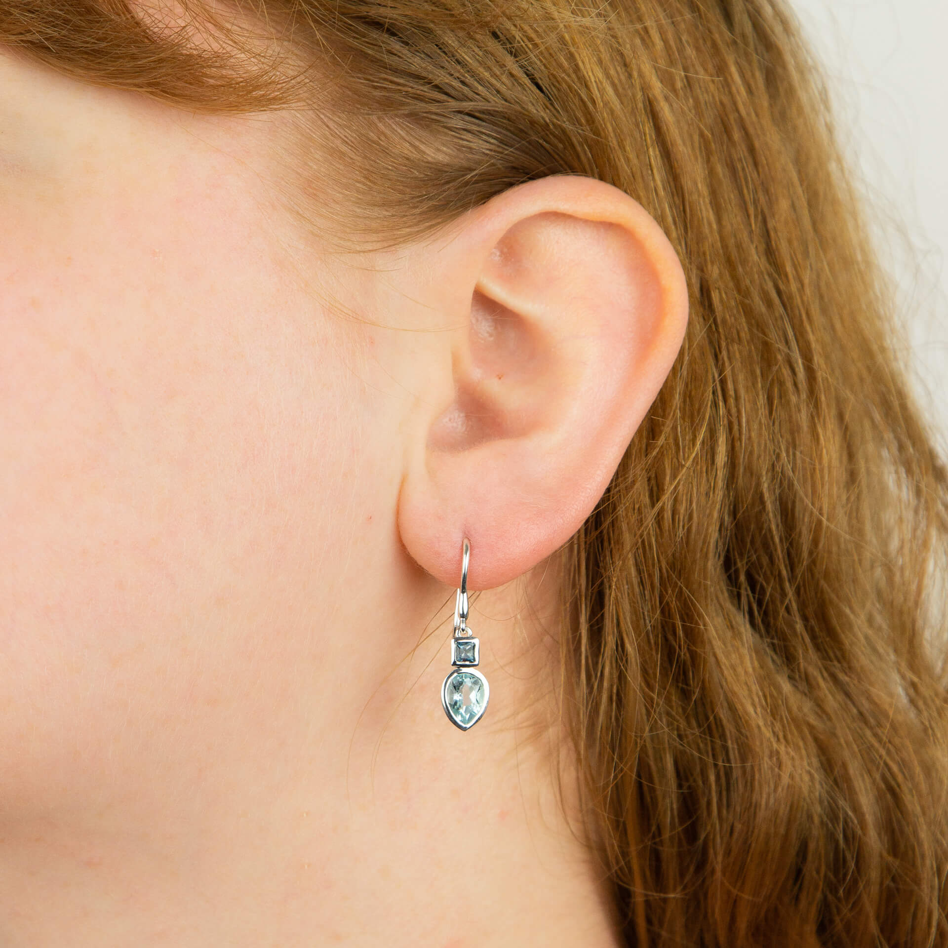 Beginnings Iris Petal Drop Earrings