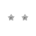 Beginnings Star Stud Earrings with Cubic Zirconia