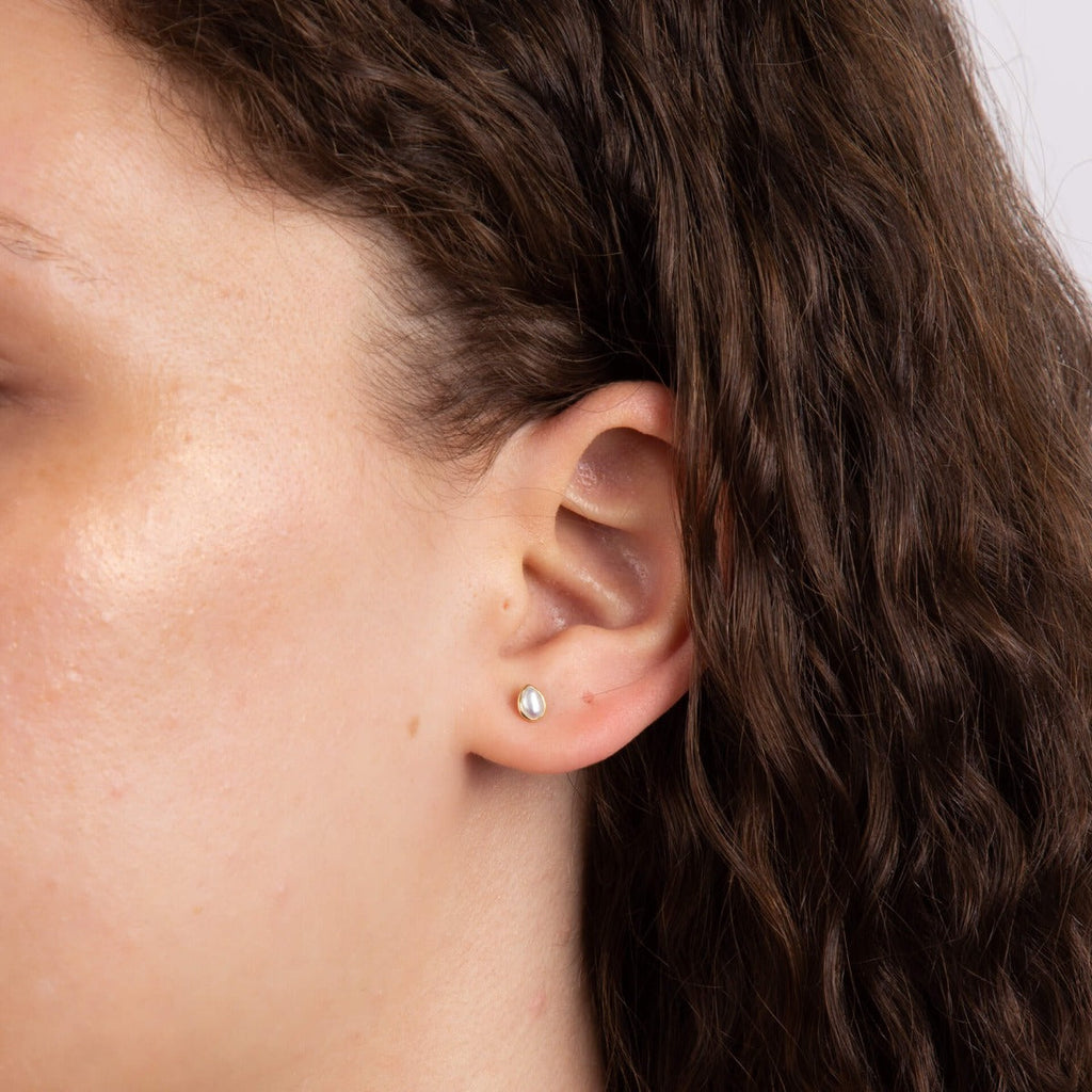 Beginnings Semi-Precious Birthstone Earrings
