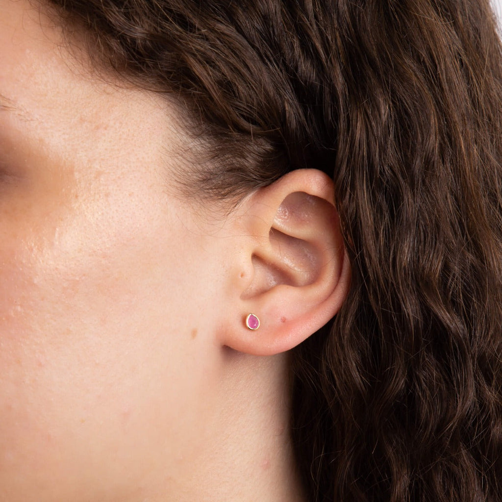 Beginnings Semi-Precious Birthstone Earrings