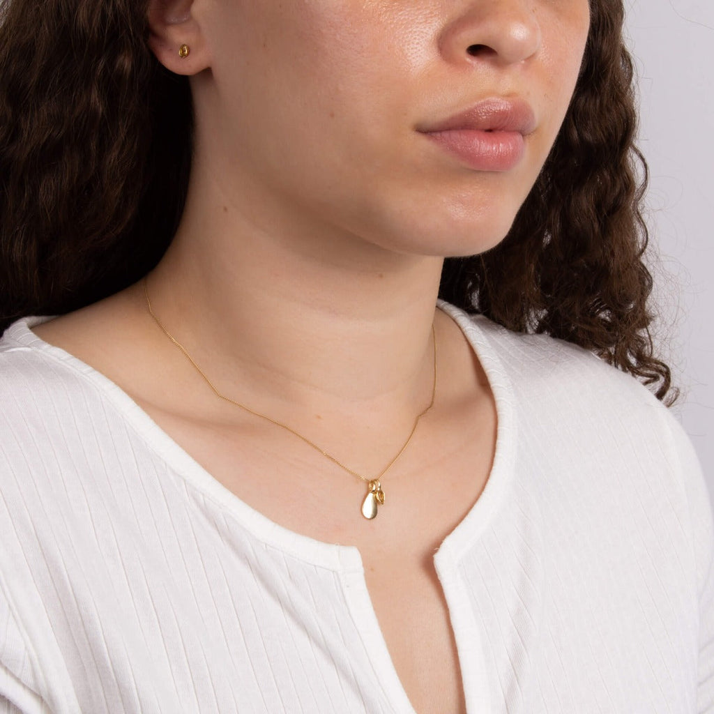 Beginnings Semi-Precious Birthstone Necklace