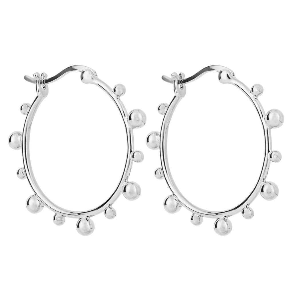 Beginnings Ball Hoop Earrings
