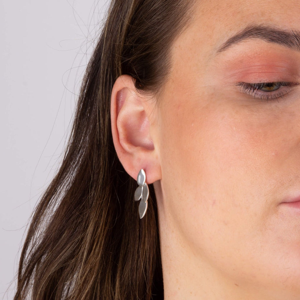 Beginnings Flowing Petals Drop Earrings