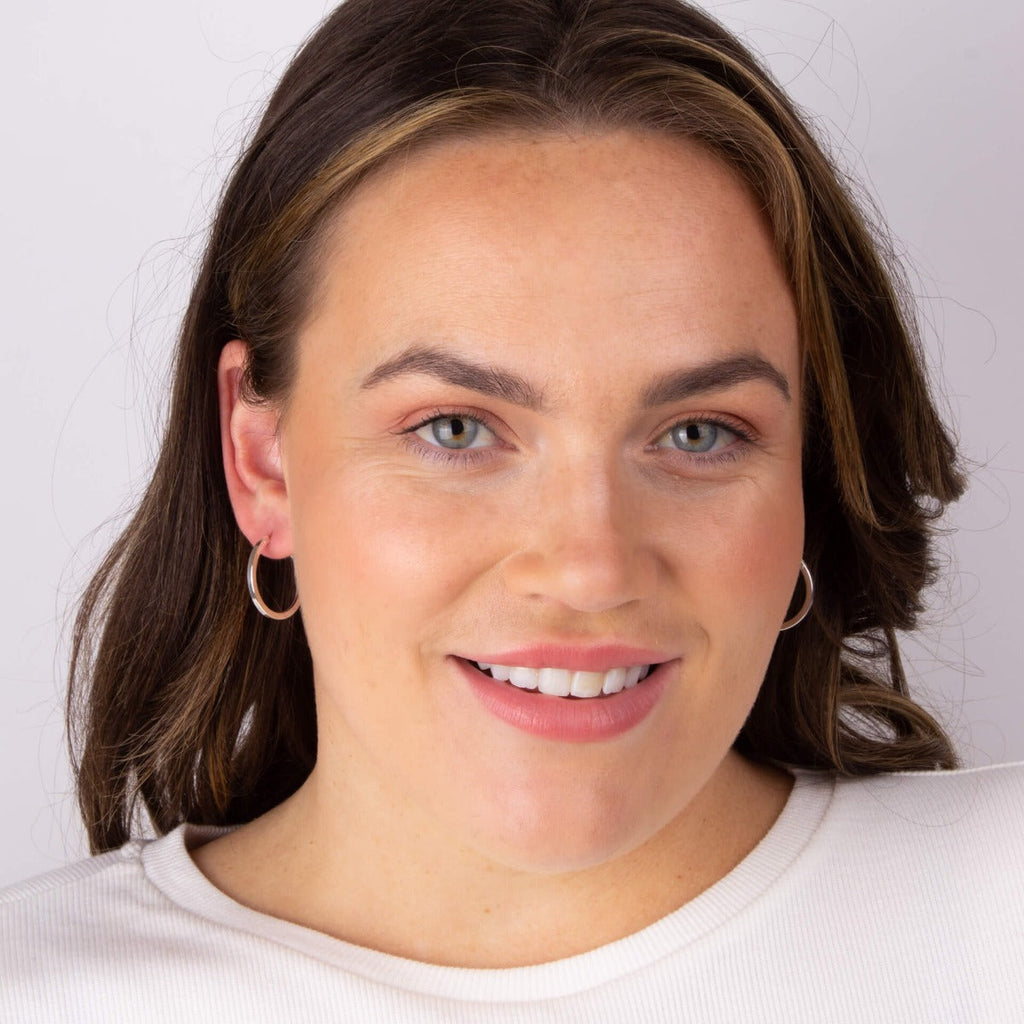 Beginnings Square Cut Hoop Earrings