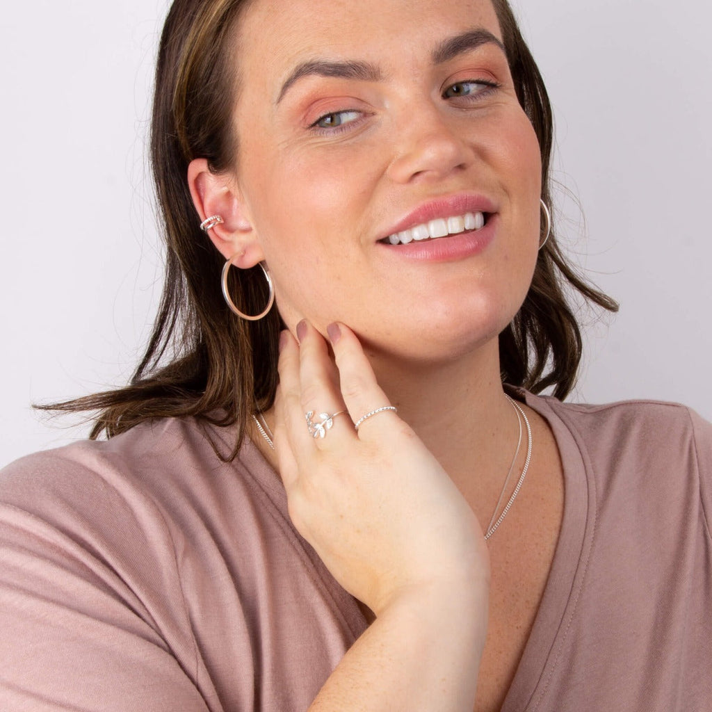 Beginnings Studded Textured Ring