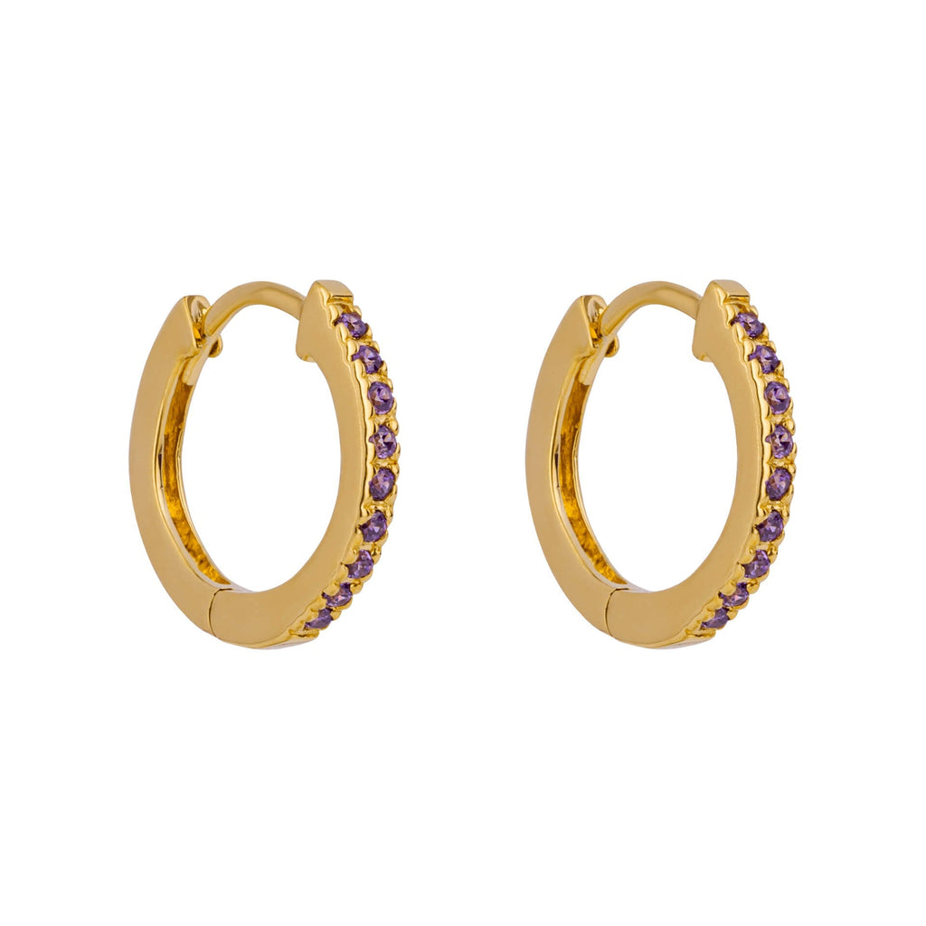 Beginnings Thin Hoop Earrings