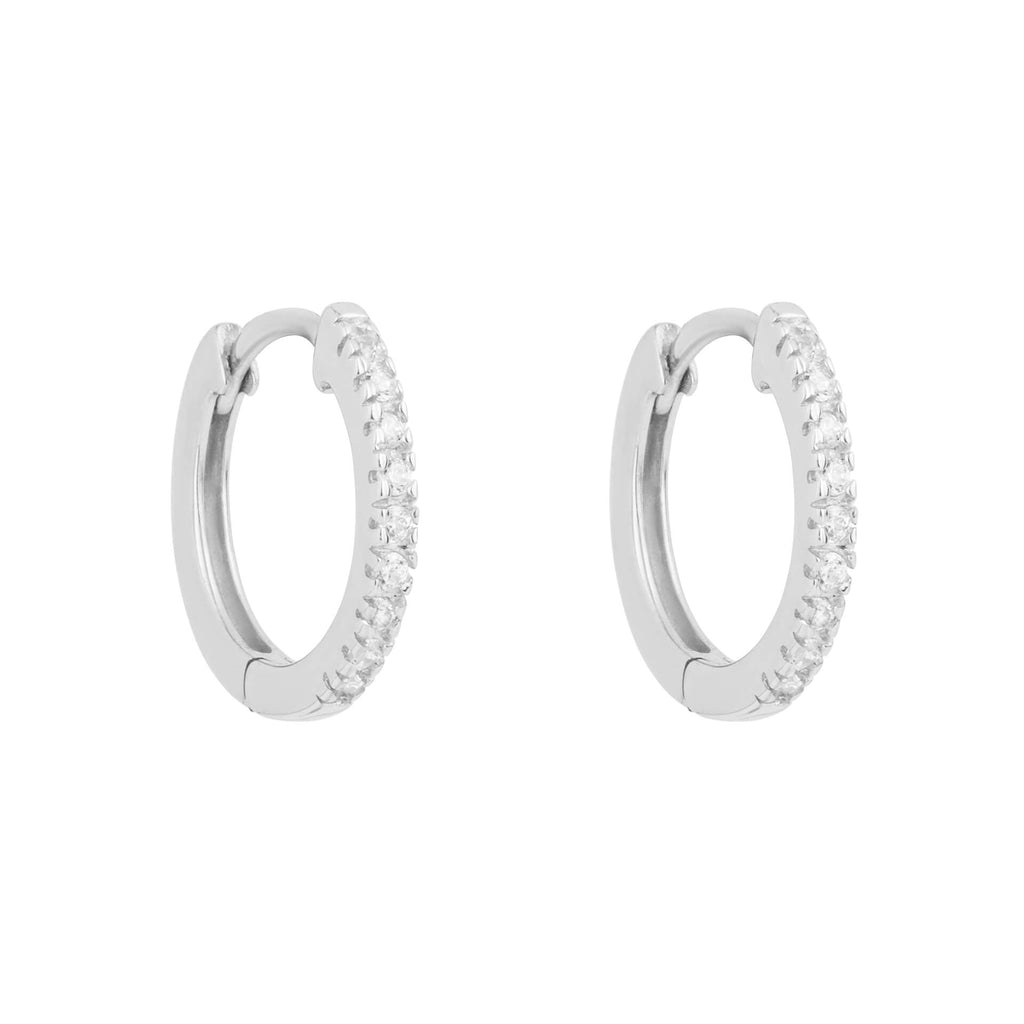 Beginnings Thin Hoop Earrings