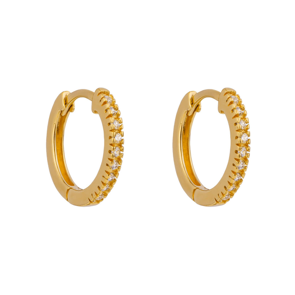 Beginnings Thin Hoop Earrings