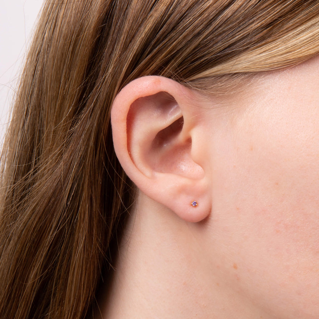 Beginnings Tiny Stud Earrings