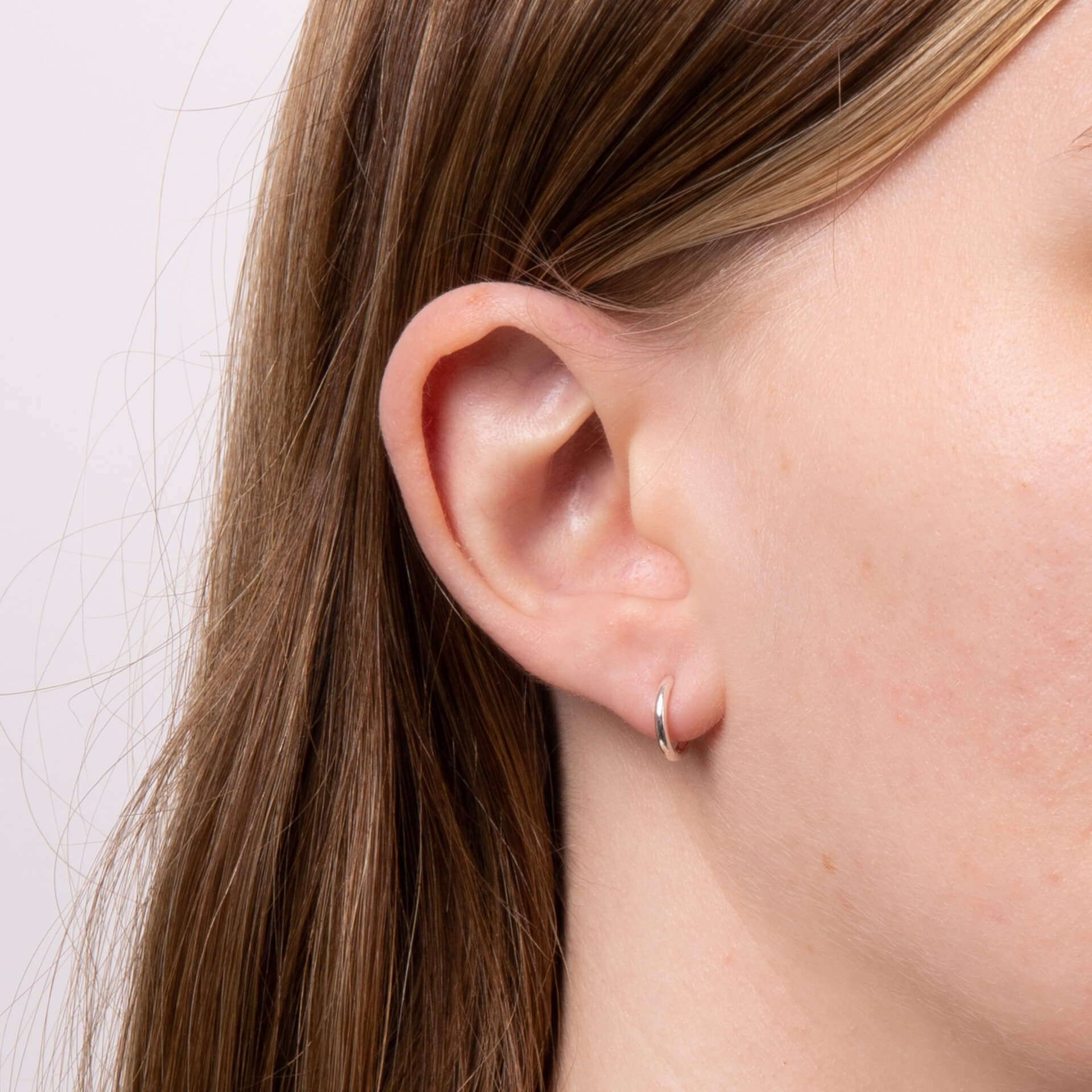 Beginnings Plain Hoop Earrings