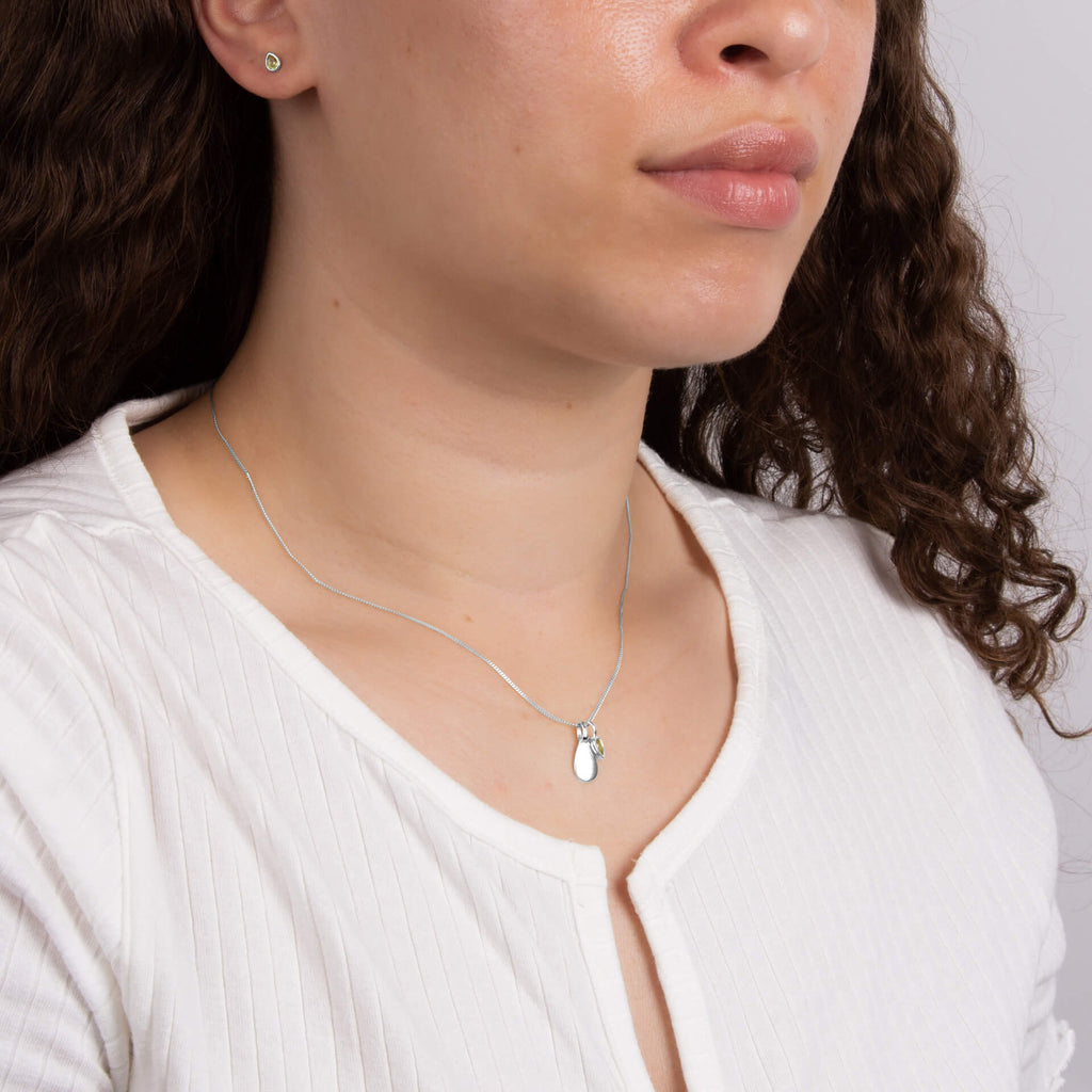 Beginnings Semi-Precious Birthstone Necklace