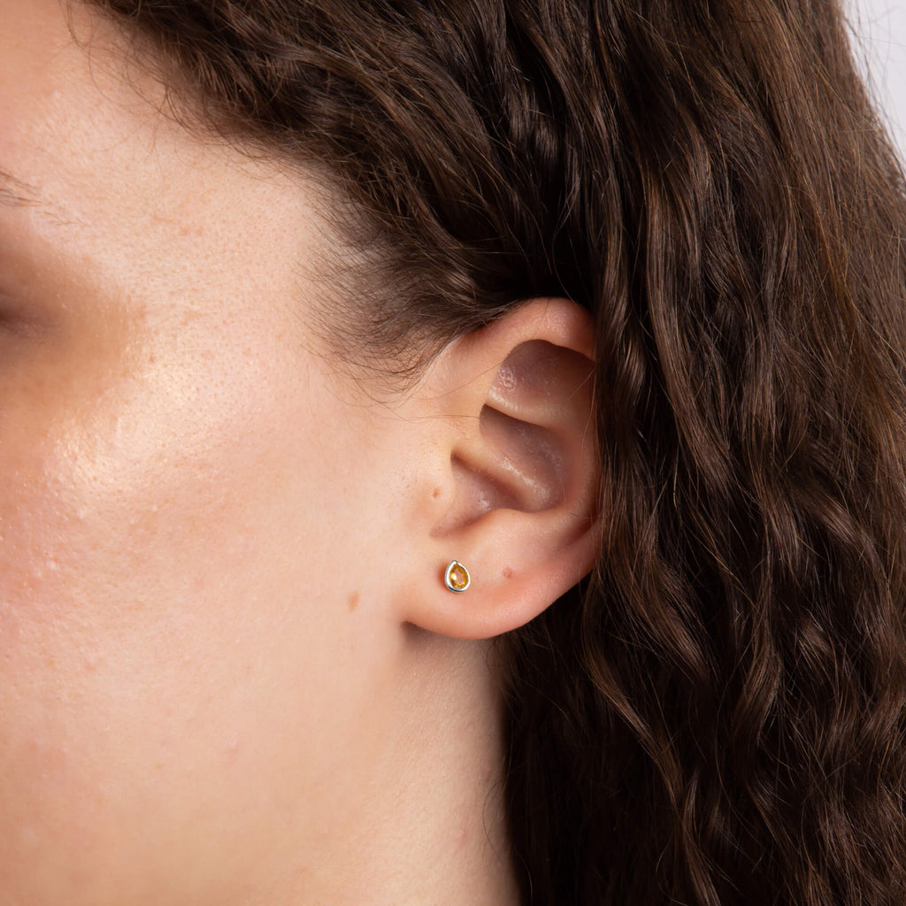Beginnings Semi-Precious Birthstone Earrings