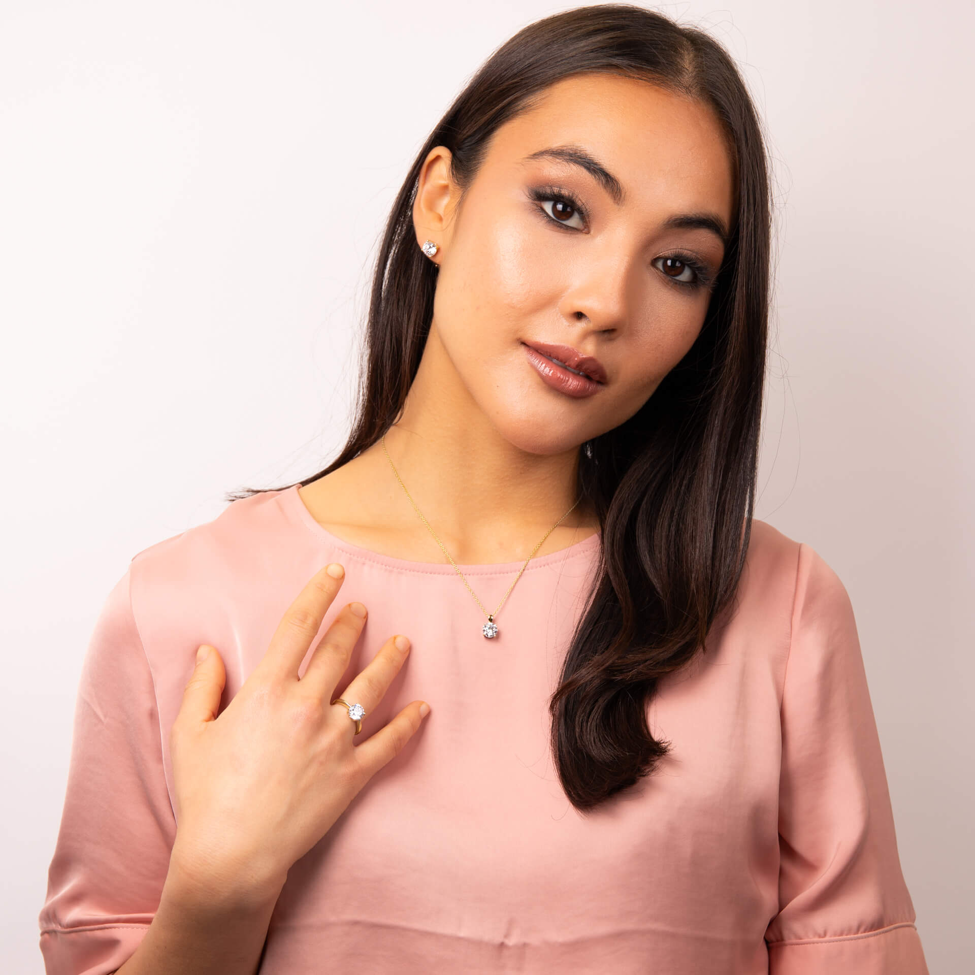 Diamonfire Four Claw Carat Ring